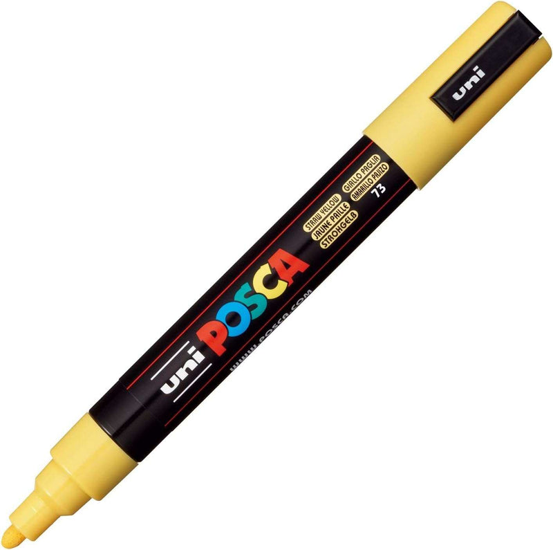 Pennarello Marcatore a Tempera Uni Posca a Punta Media Giallo Paglia