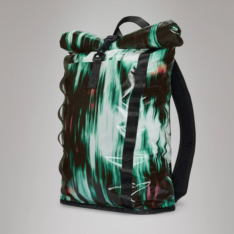 Zaino RAINS Sibu Rolltop Rucksack Impermeabile W3 Blur
