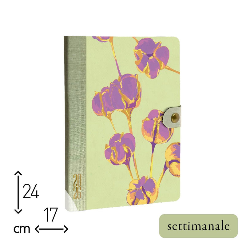 Agenda Settimanale Alfabet 2026 Art Collection Papyra 17 x 24 cm