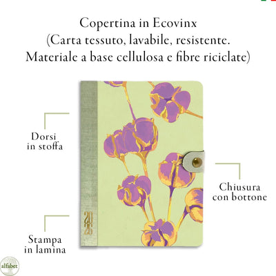 Agenda Settimanale Alfabet 2026 Art Collection Papyra 17 x 24 cm