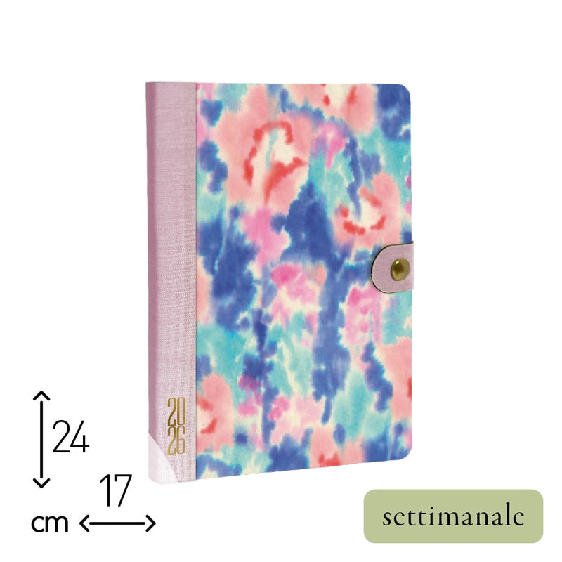 Agenda Settimanale Alfabet 2026 Art Collection Divina 17 x 24 cm