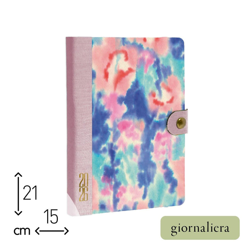 Agenda Giornaliera Alfabet 2026 Art Collection Divina 15 x 21 cm