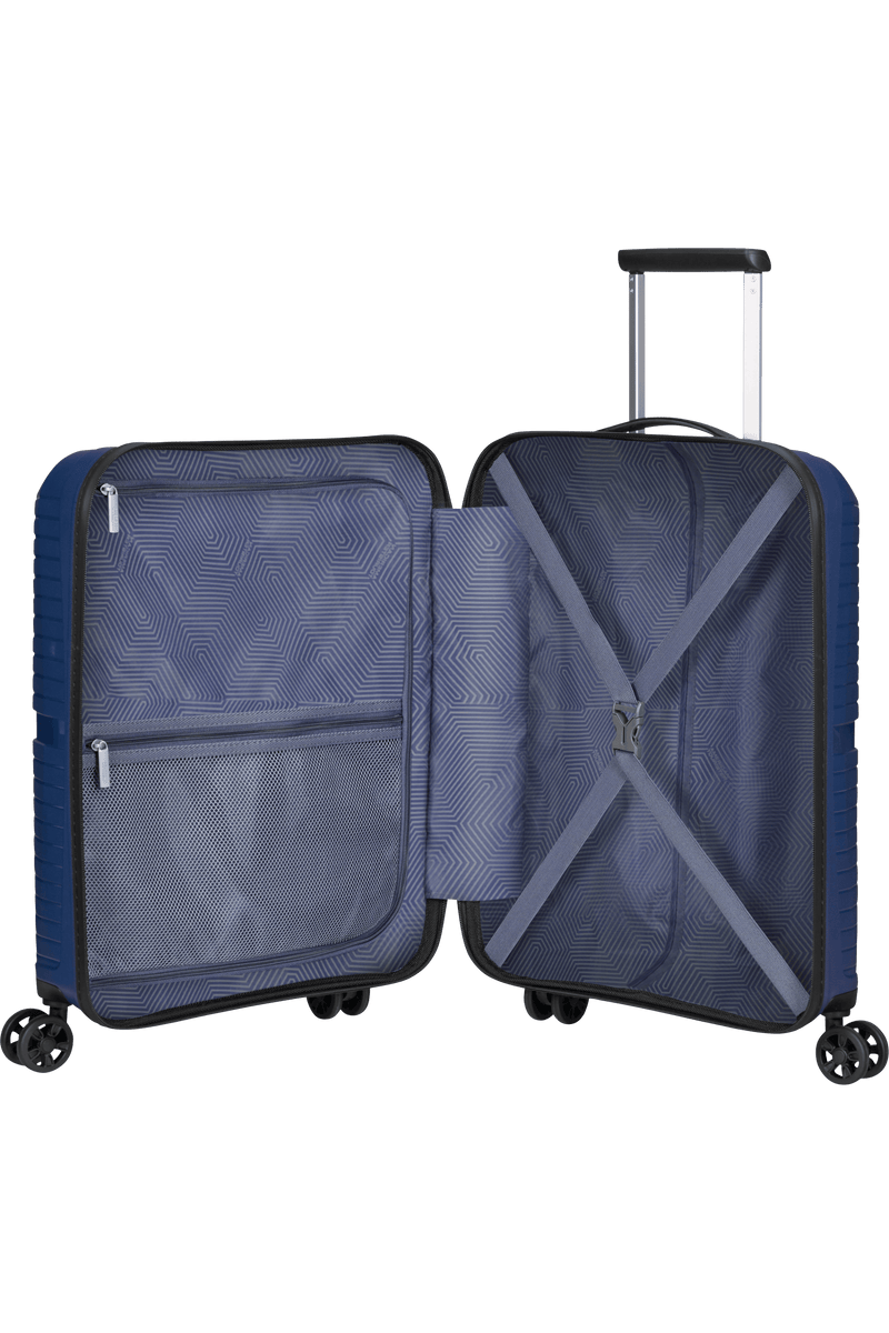 Valigia da Cabina American Tourister Airconic Spinner 55 cm con Porta PC 15,6" Midnight Navy