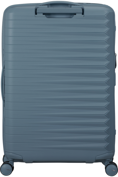 Valigia Media Espandibile American Tourister Fastforward Spinner con TSA 68 cm Steel Blue