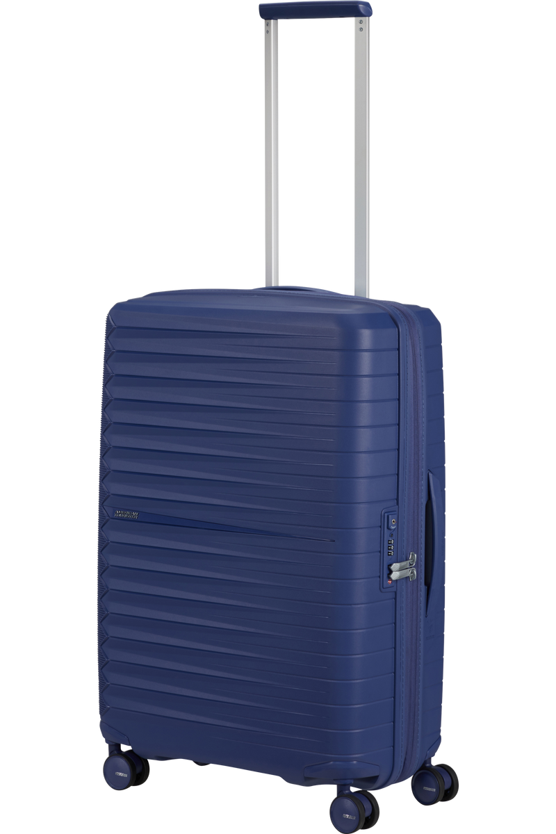 Valigia Media Espandibile American Tourister Fastforward Spinner con TSA 68 cm Dusk Purple