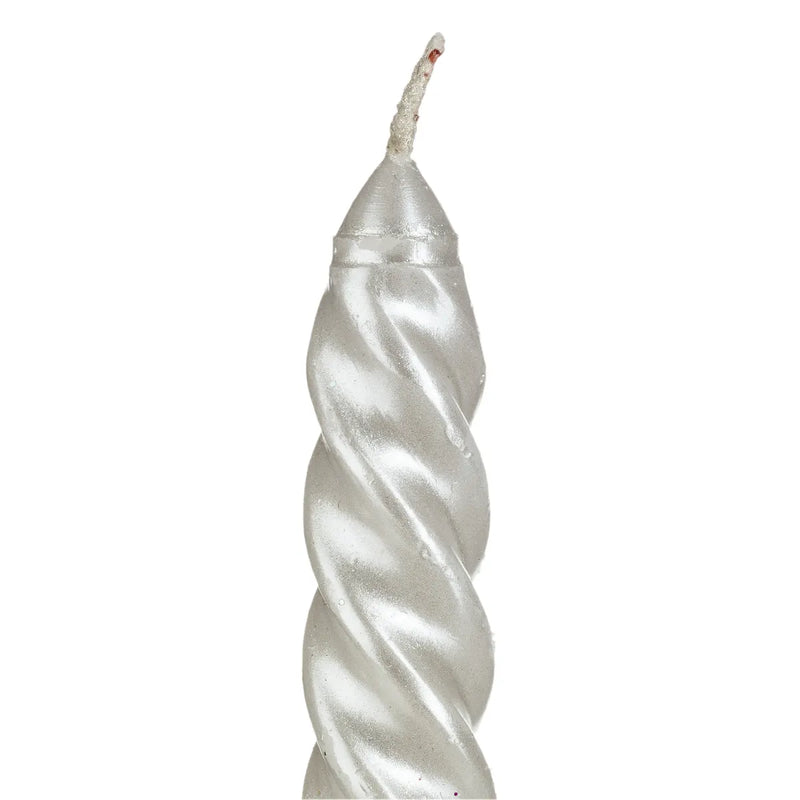 Candele Stelo Bianco 25 cm - 4 pezzi