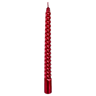 Candele Stelo Rosso 25 cm - 4 pezzi