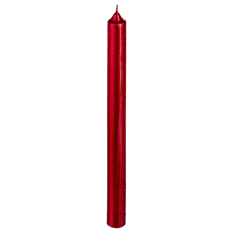 Candele Stelo Rosso 25 cm - 4 pezzi