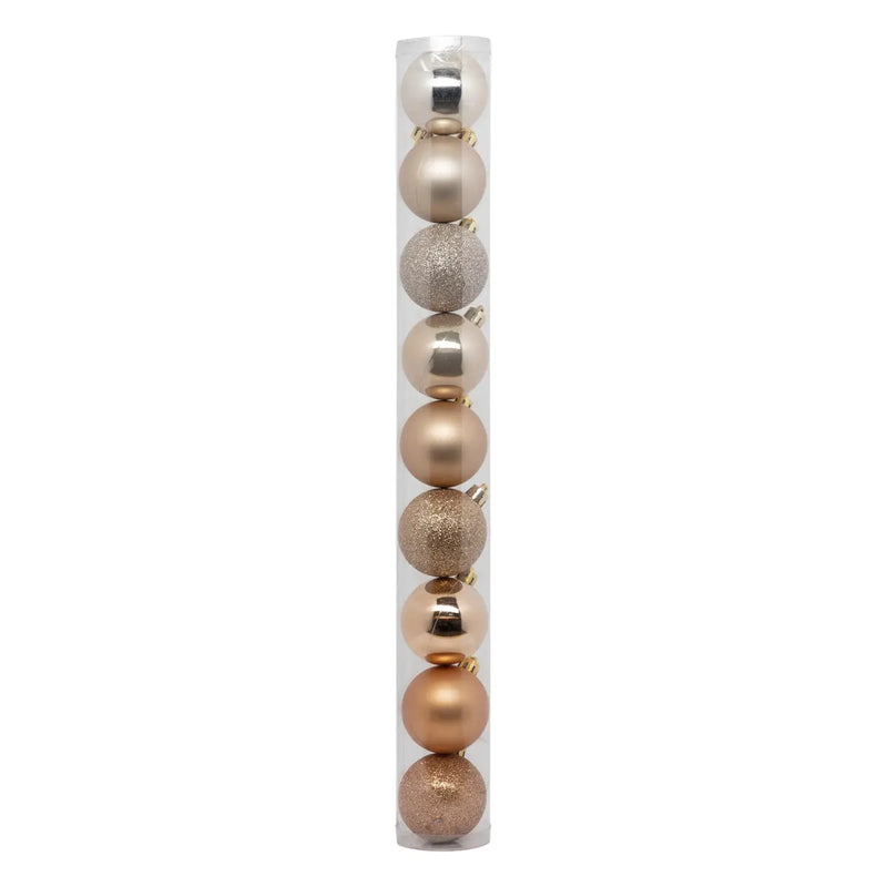 Sfera in PVC Nude 6 cm - 9 pezzi