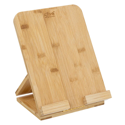 Supporto per Libri o Tablet da Cucina in Bamboo 27 x 17 x 20 cm