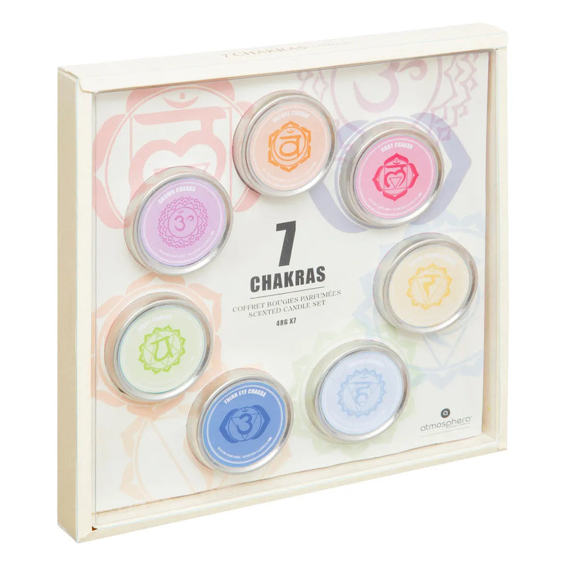 Cofanetto Candele Chakra 48 gr - 7 pezzi