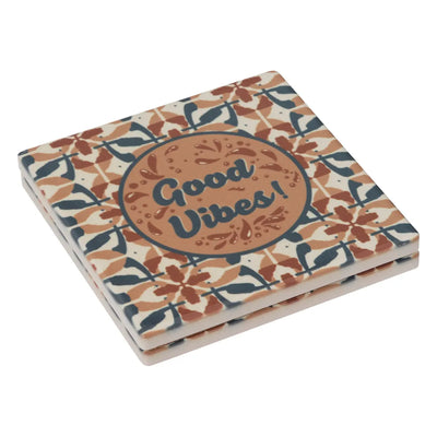 Sottobicchieri Be Vintage 10 x 10 cm - 4 pezzi