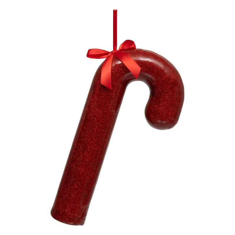 Bastoncino di Zucchero in PVC con Gancio Rosso 30 cm