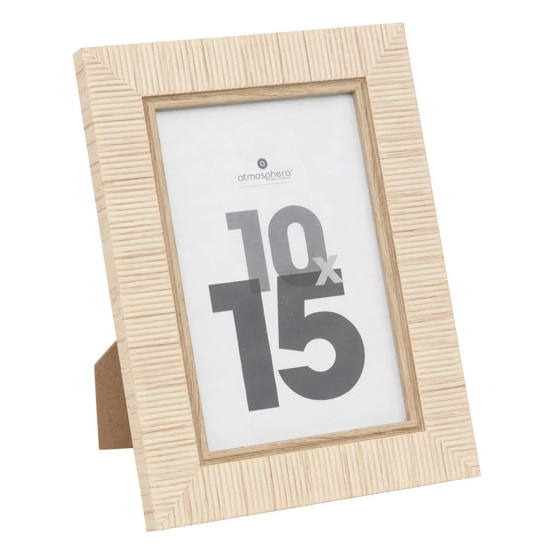 Portafoto Thea in Legno Beige 10 x 15 cm