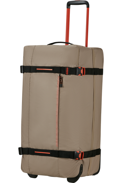 Borsone con Ruote American Tourister Urban Track L Coated Beige e Orange