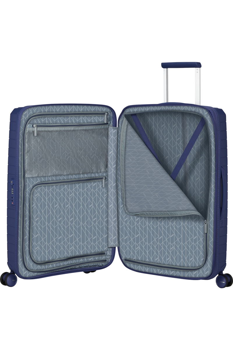 Valigia Media Espandibile American Tourister Fastforward Spinner con TSA 68 cm Dusk Purple
