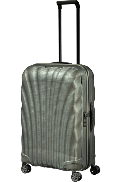 Valigia Media Samsonite C-Lite Spinner 69 cm Metallic Green