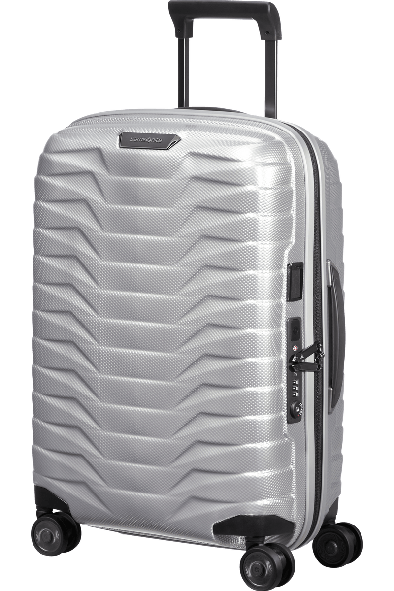 Valigia da Cabina Espandibile Samsonite Proxis Spinner 55 cm Argento