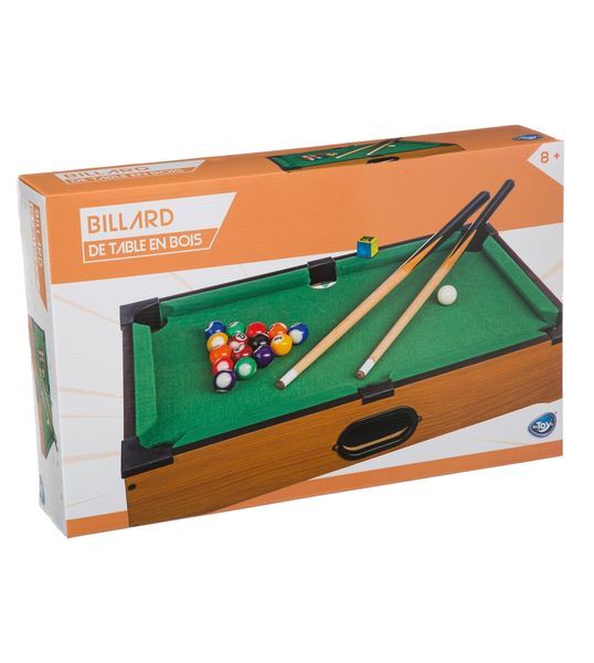 Gioco Biliardo da Tavolo in Legno 51 x 31 cm