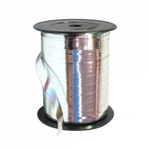 Nastro Reflex Argento Lucido 10 mm x 50 mt