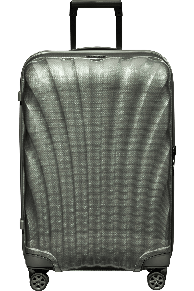 Valigia Media Samsonite C-Lite Spinner 69 cm Metallic Green
