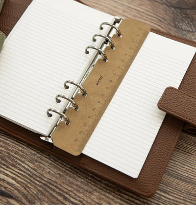 Organizer Filofax Camdem Personal Oliva con Planner Annuale non Datato