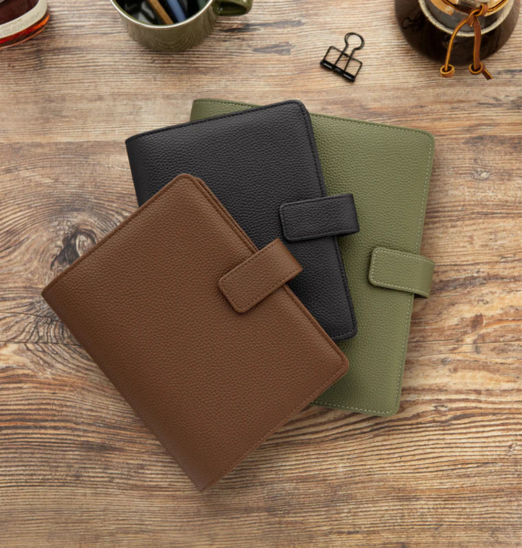 Organizer Filofax Camdem Personal Oliva con Planner Annuale non Datato
