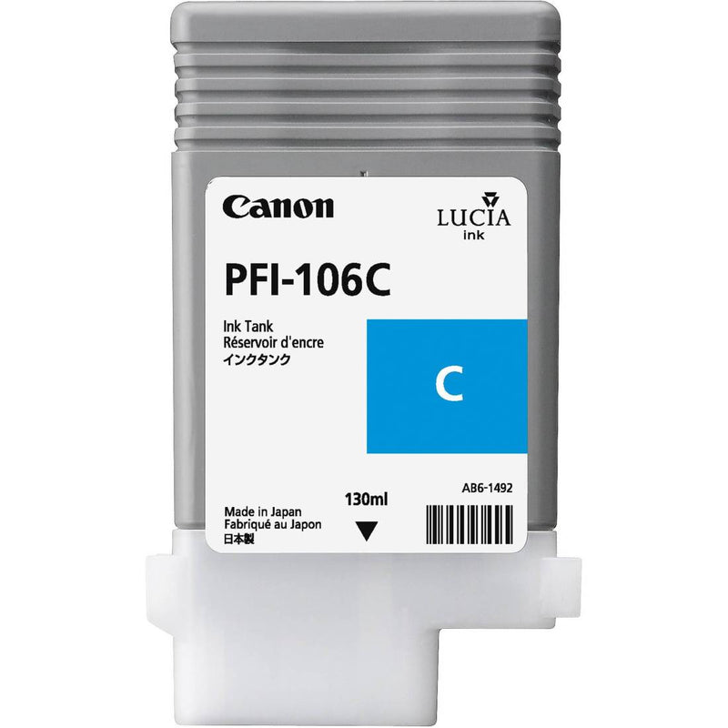 Cartuccia Originale Canon PFI-106 Ciano