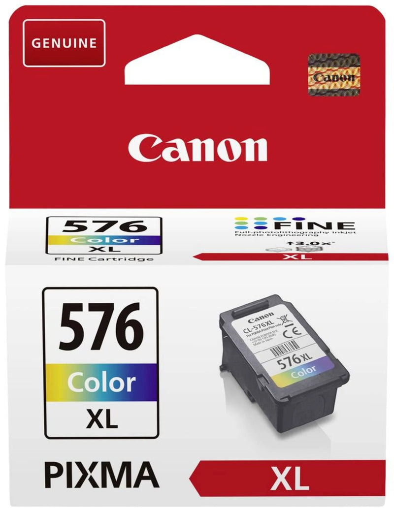 Cartuccia Originale Canon CL-576XL Ciano + Magenta + Giallo