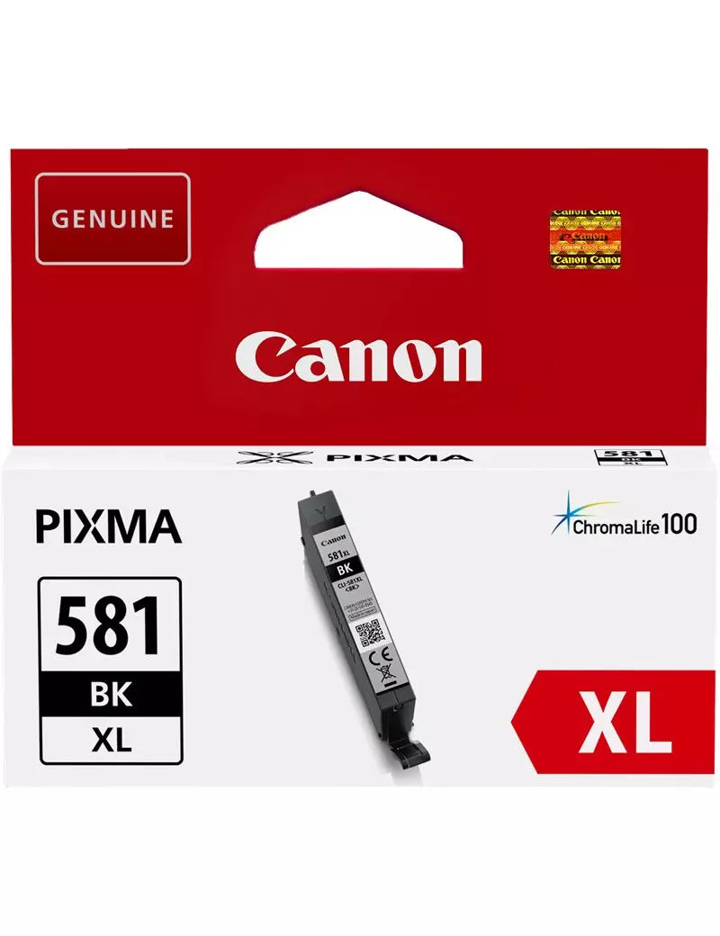 Cartuccia Originale Canon CLI-581 XL Nero