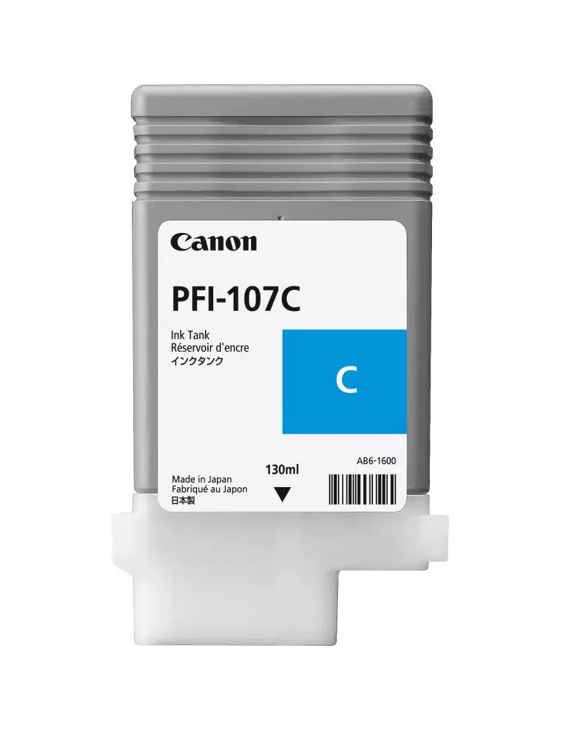 Cartuccia Originale Canon PFI-107 Ciano