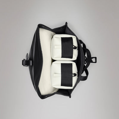 Zaino RAINS Rolltop Rucksack Mini Impermeabile W3 Black