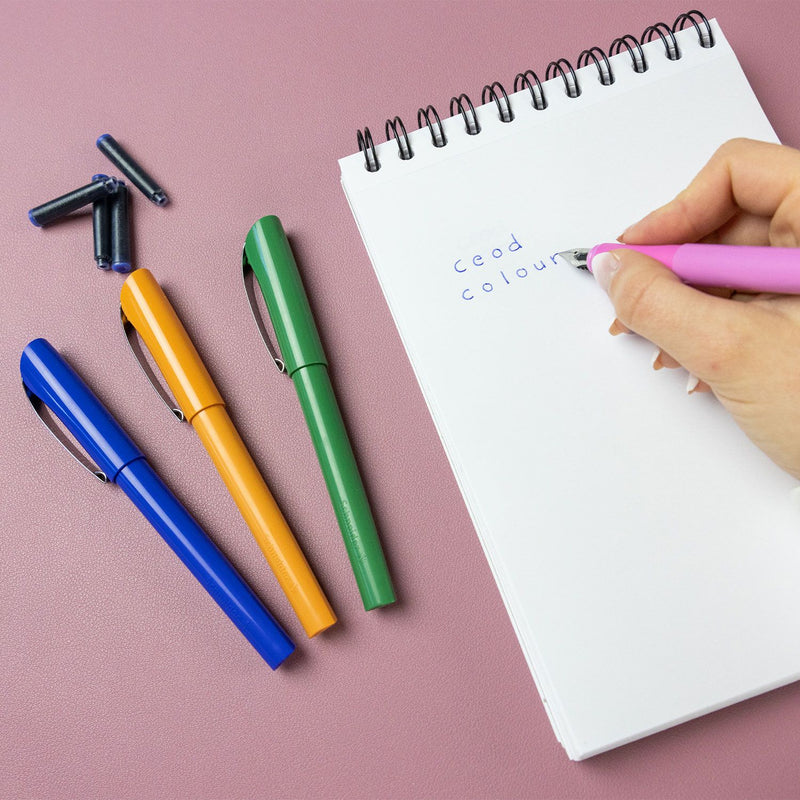 Penna Stilografica Cancellabile Schneider Ceod Colour a Punta Media Passion Fruit