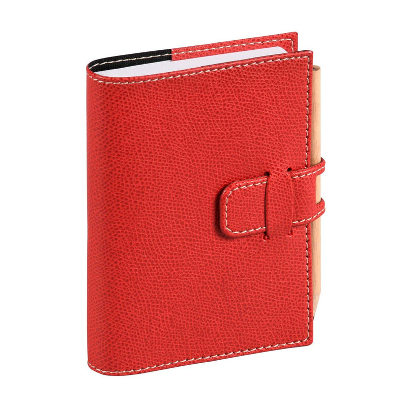 Agenda 12 Mesi Giornaliera Quo Vadis Maor Club 2026 Rosso 8,5 x 13 cm