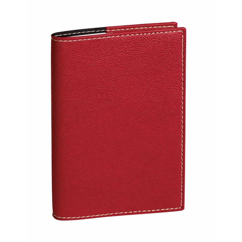 Agenda 12 Mesi Settimanale Orizzontale Professore Club 2025/2026 Rosso con 2 Settimane su 2 Pagine 21 x 27 cm