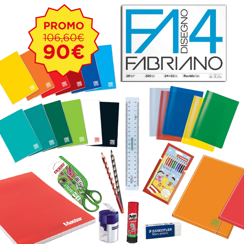 KIT RISPARMIO PRIMA ELEMENTARE (SOLO ONLINE)