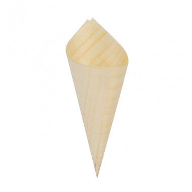 Cono in Balsa di Legno 7 x 20 cm - 50 pezzi