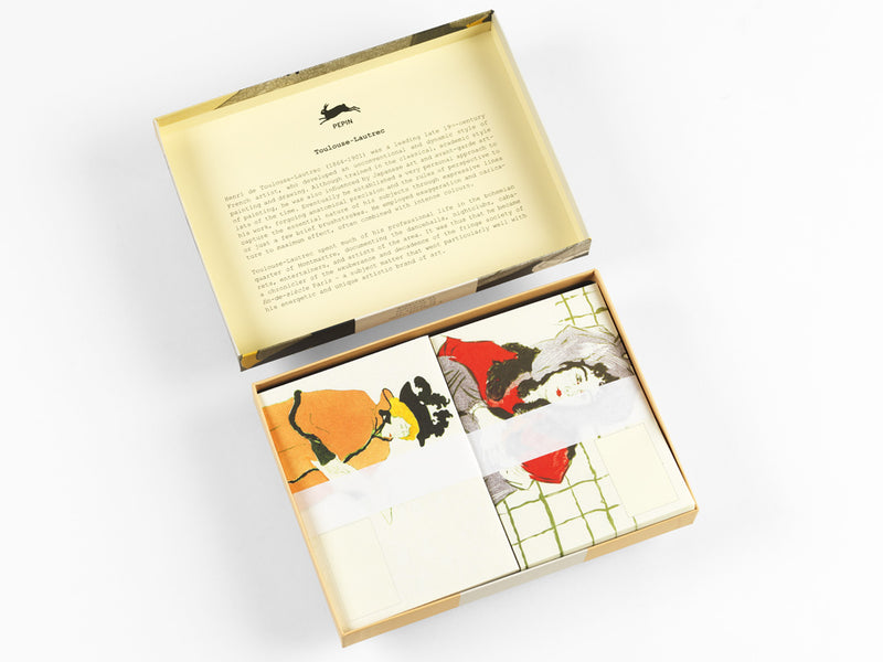 Set per Corrispondenza Pepin Toulouse con Carta da Lettere A5, Buste e Stickers - 108 pezzi