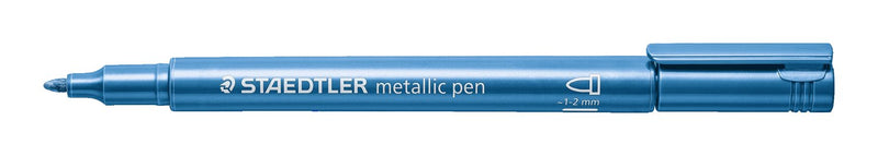 Marcatore Staedtler Metallic 8323 con Punta 1-2 mm Blu