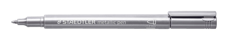Marcatore Staedtler Metallic 8323 con Punta 1-2 mm Argento