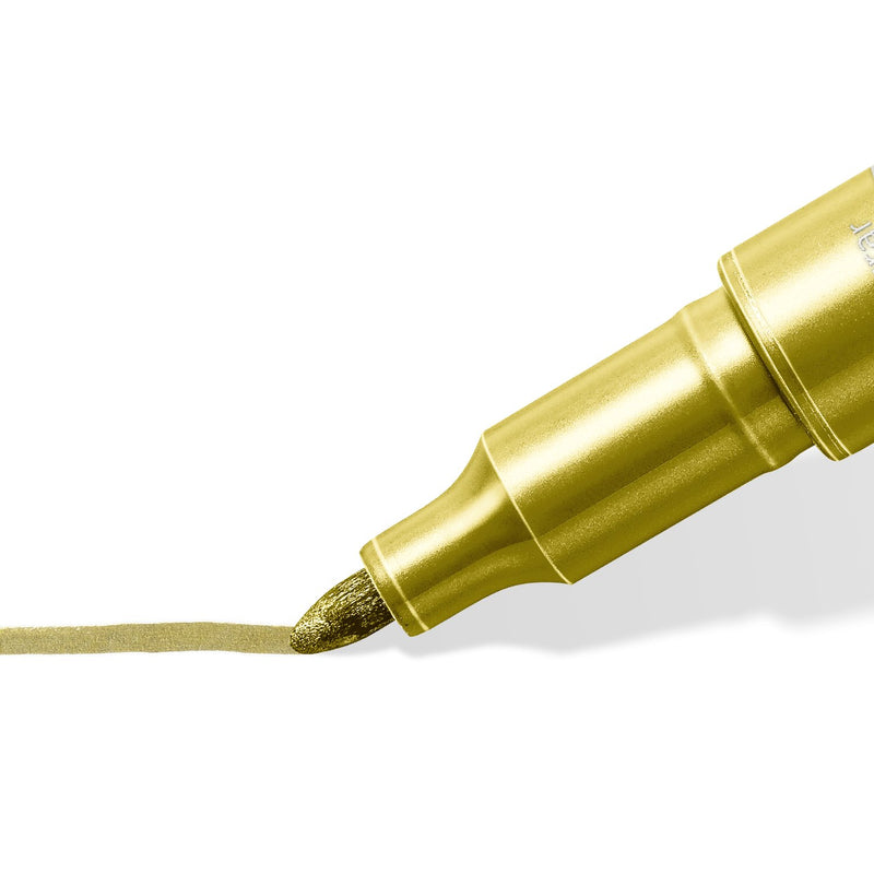 Marcatore Staedtler Metallic 8323 con Punta 1-2 mm Oro