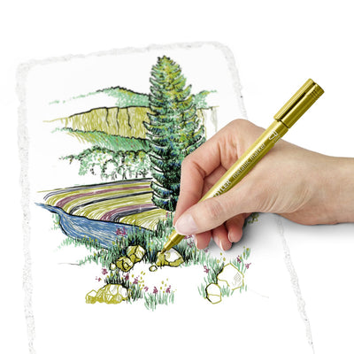 Marcatore Staedtler Metallic 8323 con Punta 1-2 mm Rosa Antico