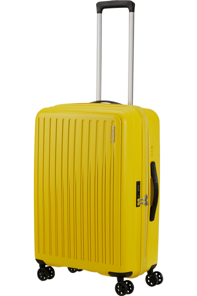 Valigia Media American Tourister Rejoy Spinner 68 cm con TSA Electric Yellow