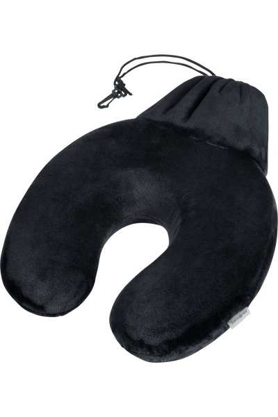 Cuscino da Viaggio Samsonite Ergonomico in Memory Foam Nero