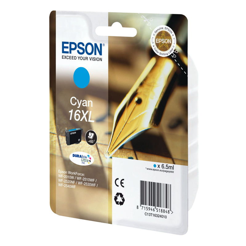 Cartuccia Originale Epson 16XL Ciano