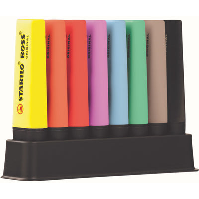 Evidenziatori Stabilo Boss Deskset - 8 pezzi