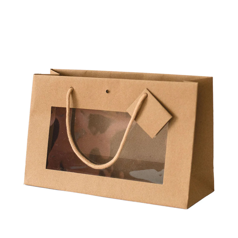 Borsa Kraft Avana con Vetrina 28 x 8 x 18 cm