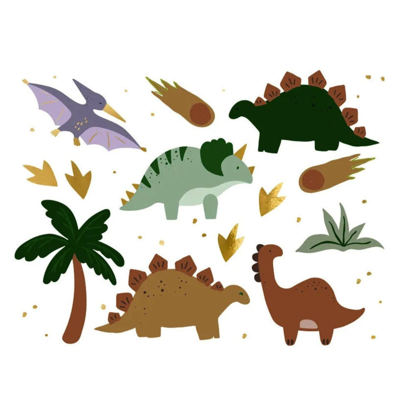 Tatuaggi Temporanei Dinosauri - 13 pezzi