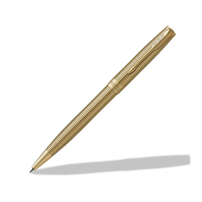 Penna a Sfera Parker Sonnet Ciselè Oro Special Edition GT con Punta Media e Inchiostro Nero