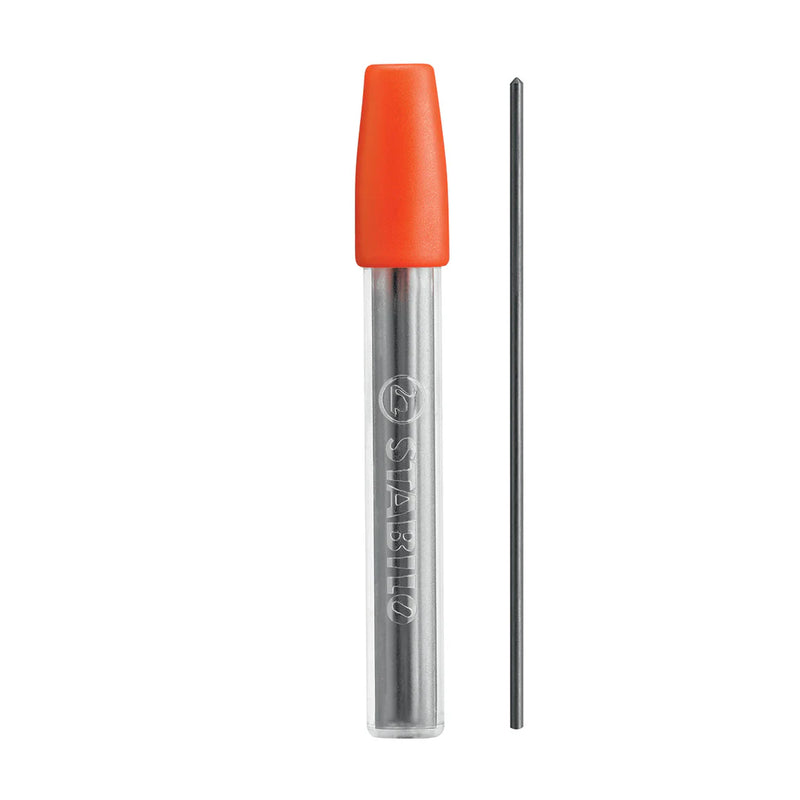 Mine Stabilo Easyergo Nere da 1,4 mm con Astuccio - 6 pezzi